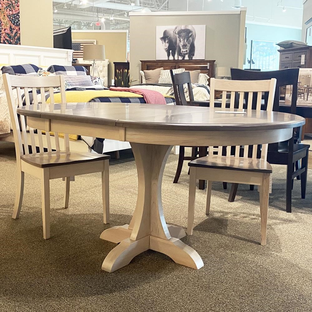 Archbold Furniture Amish Essentials Customizable Mary Dining Table